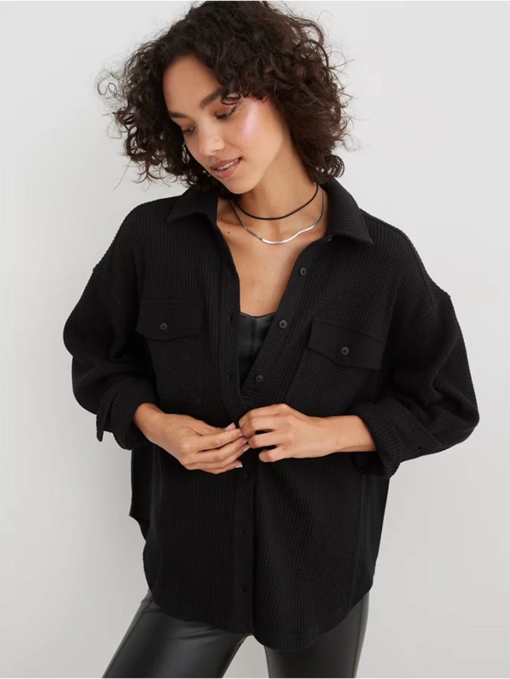 Aerie Shacket